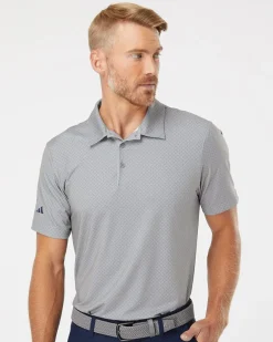 Adidas A498 - Diamond Dot Print Polo