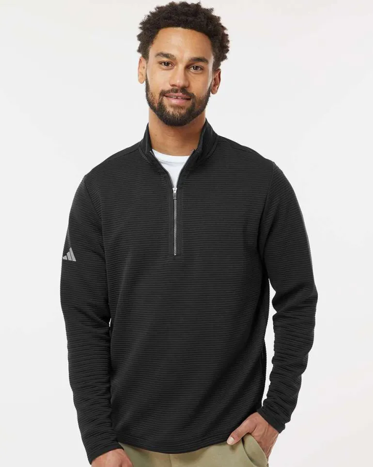 Adidas A588 - Spacer Quarter-Zip Pullover