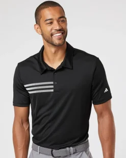 Adidas A324 - 3-Stripes Chest Polo