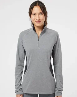 Adidas A281 - Women's Lightweight Quarter-Zip Pullover