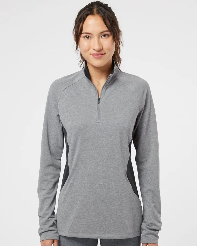 Adidas A281 - Women's Lightweight Quarter-Zip Pullover