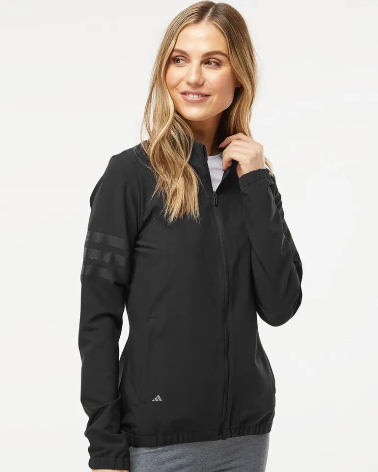 Adidas A268 - Women's 3-Stripes Full-Zip Jacket