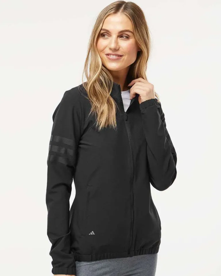 Adidas A268 - Women's 3-Stripes Full-Zip Jacket