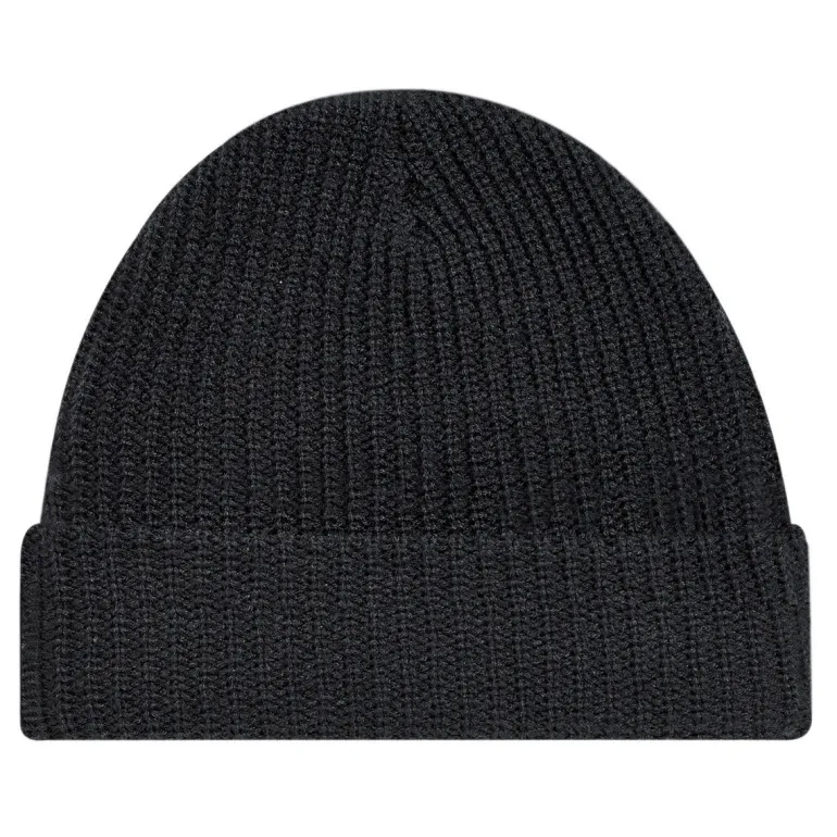 AJM 1A550M - Acrylic Cuff Toque, Chunky waffle knit