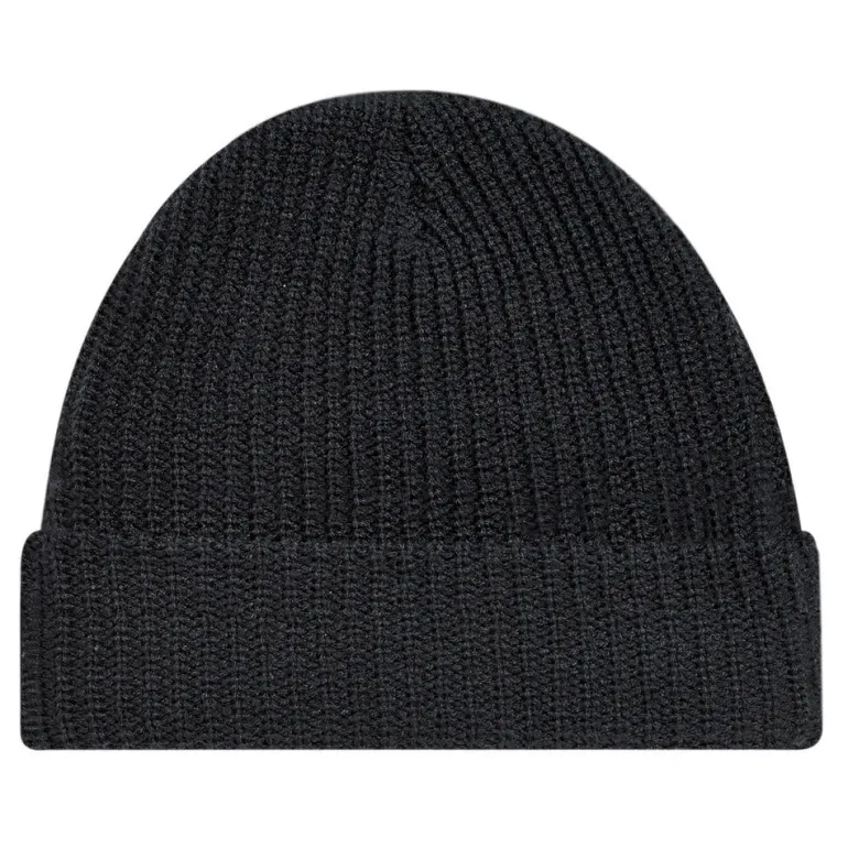 AJM 1A550M - Acrylic Cuff Toque, Chunky waffle knit