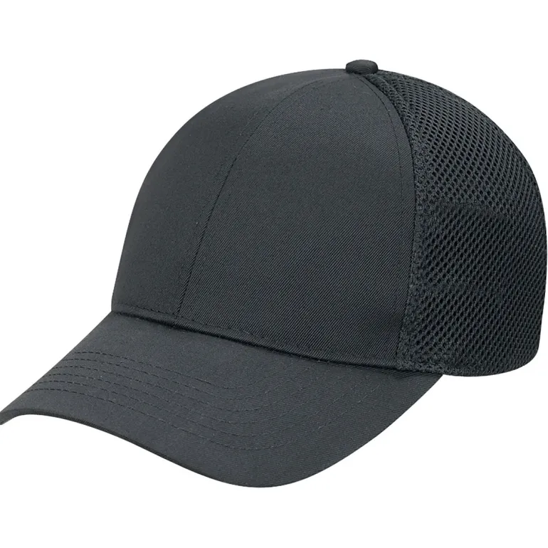 AJM 5A390M - Polycotton / Polyester Honeycomb Mesh Constructed Contour (Mesh Back)