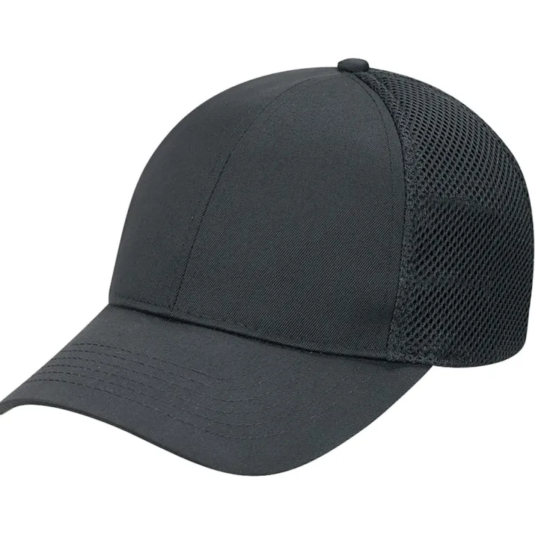 AJM 5A390M - Polycotton / Polyester Honeycomb Mesh Constructed Contour (Mesh Back)