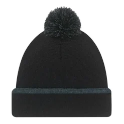 AJM 9B063M - Acrylic Cuff Toque (Pom Pom 8cm)