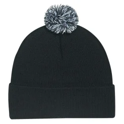AJM 9E064M - Acrylic Cuff Toque (Pom Pom)