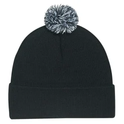 AJM 9E064M - Acrylic Cuff Toque (Pom Pom)