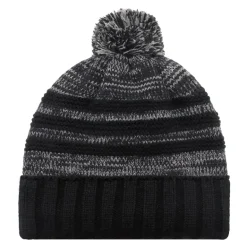 AJM 9G159M - Acrylic / Polyester Micro Fleece Cuff Toque (Pom Pom 8cm)