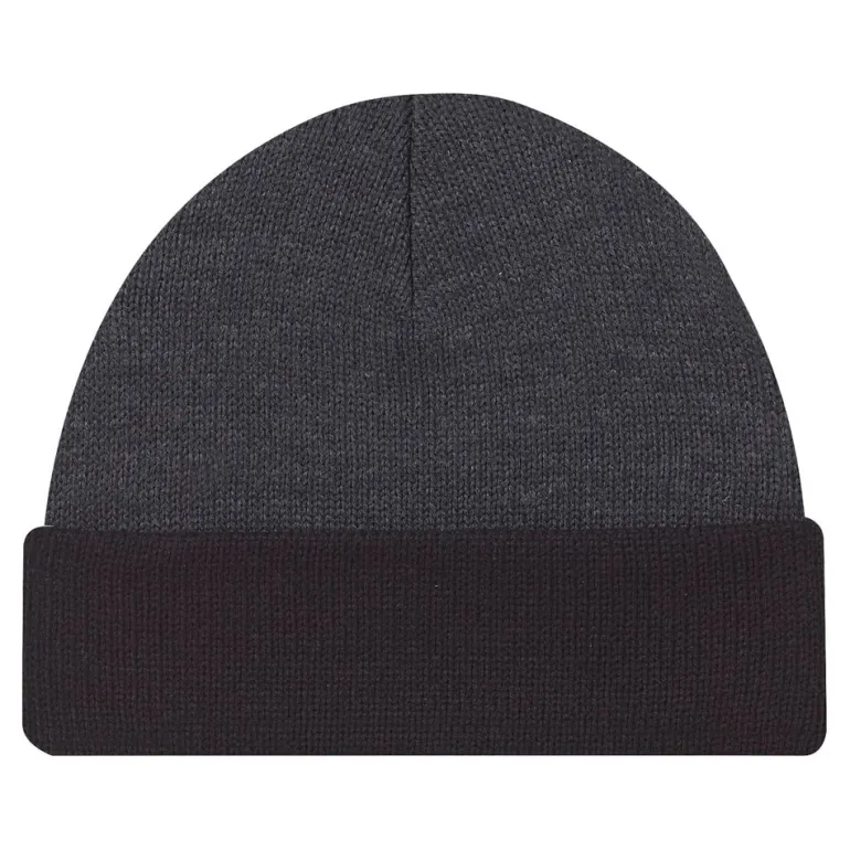 AJM 1H558M - Acrylic Cuff Toque, Jersey knit