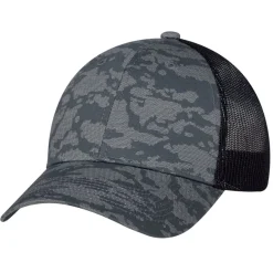 AJM 3H647M - Cotton Drill / Soft Polyester Mesh, 6 Panel Constructed Full-Fit (Urban Camo, Mesh Back)
