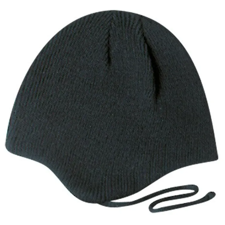 AJM 1J630M - Acrylic / Polyester Fleece Helmet Toque, Rib knit