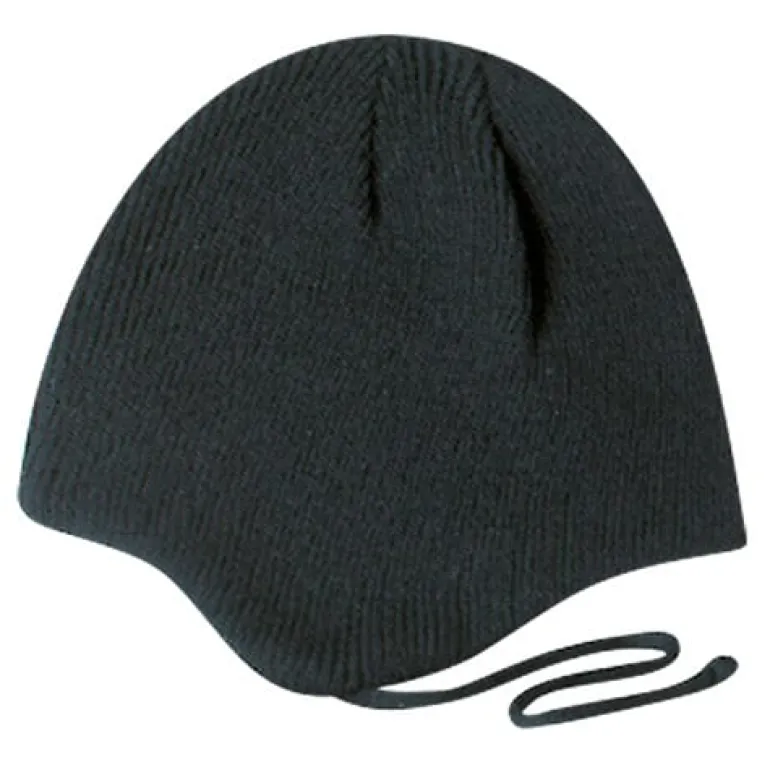 AJM 1J630M - Acrylic / Polyester Fleece Helmet Toque, Rib knit