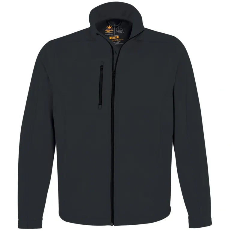 AJM JM1200 - Men's Performance Seasonal Softshell Jackets :: 94% Polyester / 6% Spandex, 3-Layer Bonded Softshell