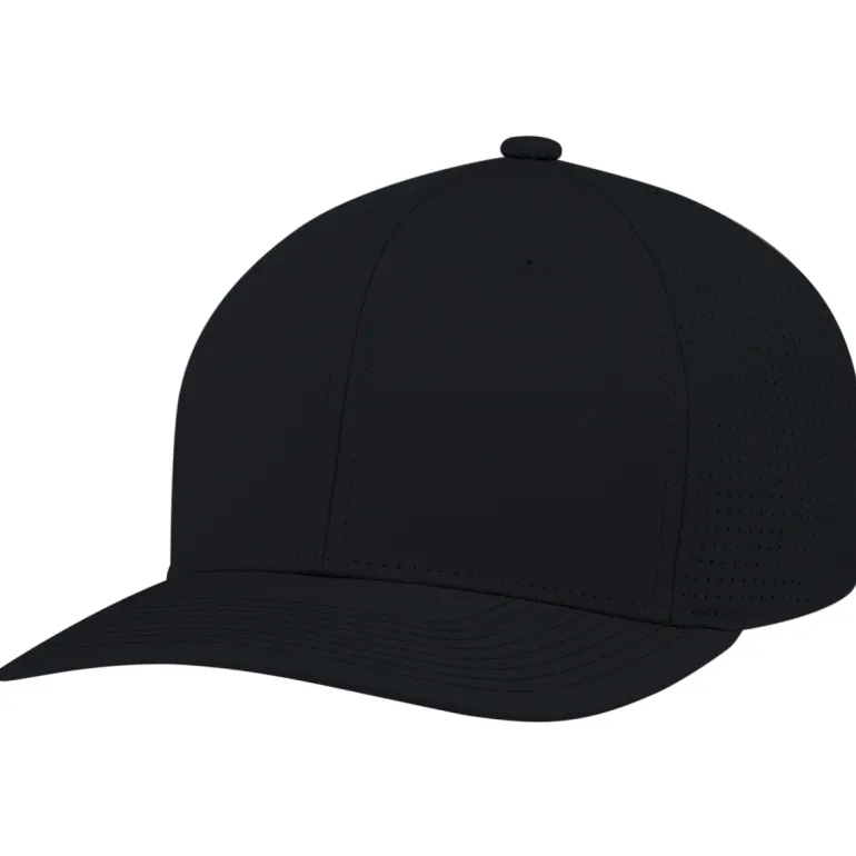 AJM 8K010M - Polyester Rip Stop / Polyester Rip Stop Mesh, 6 Panel Constructed Pro-Round (Mesh Back)