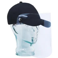 AJM 5000M - Cap with Face Shield Full-Fit Cap with Retractable / Removable Shield