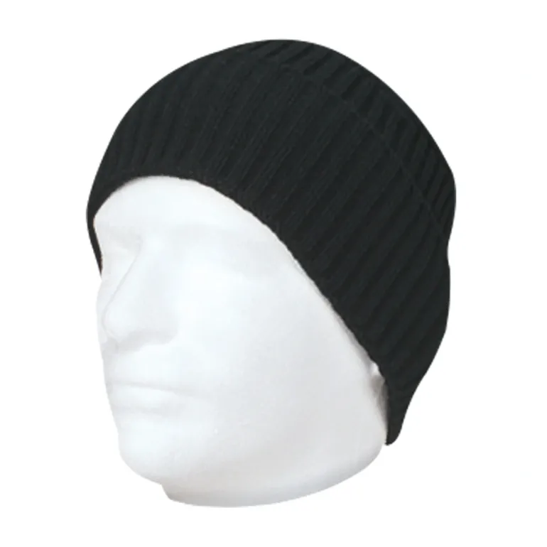 AJM 1M590M - Acrylic Cuff Toque (Pillbox)