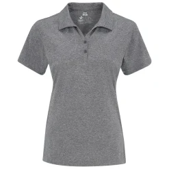 AJM PF2040 - Performance Heather Polos :: 100% Polyester Pique Knit. 155g/m2 - 4.5oz/yd2