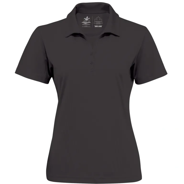 AJM PF2000 - Women’s Performance Polos :: 100% Polyester Pique Knit. 155g/m2 - 4.5oz/yd2