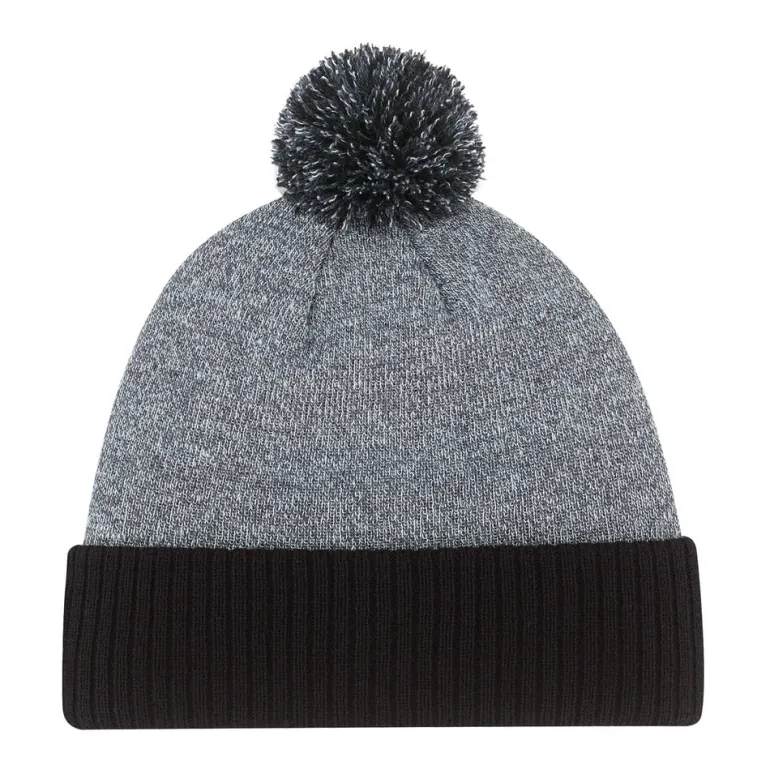 AJM 9P184M - Acrylic Cuff Toque (Pom Pom 8cm)