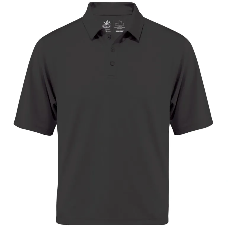 AJM PM1001 - Men’s Performance Polos :: 100% Polyester Pique Knit. 155g/m2 - 4.5oz/yd2