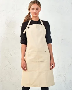 Artisan Collection by Reprime RP137 - "Calibre" Heavy Cotton Canvas Pocket Apron