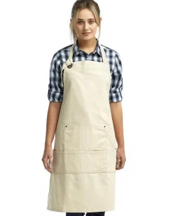 Artisan Collection by Reprime RP137 - "Calibre" Heavy Cotton Canvas Pocket Apron