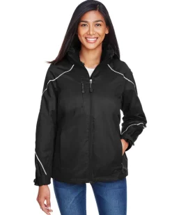 Ash City North End 78196 - ANGLE LADIES' 3-in-1 JACKET WITH BONDED FLEECE LINER