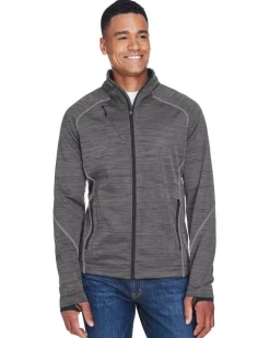 Ash City North End 88697 - Flux Men's Melange Bonded Fleece Jackets