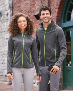 Ash City North End 78697 - Flux Ladies' Melange Bonded Fleece Jackets