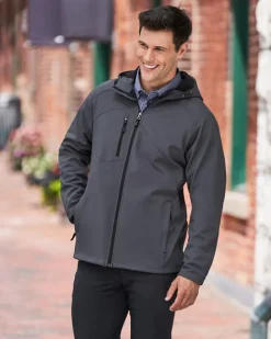 Ash City North End 88166 - Prospect Men's Soft Shell Jacket With Hood