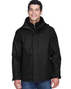 Ash City North End 88130 - Versatile Men's All-Weather 3-in-1 Jacket by Ash City