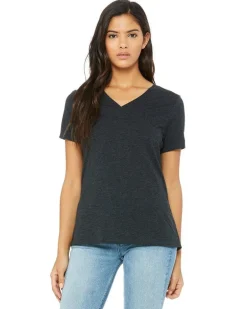 Bella+Canvas 6415 - Ladies Relaxed Triblend V-Neck T-Shirt