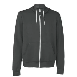 Bella+Canvas 3739 - Unisex Full-Zip Hooded Sweatshirt
