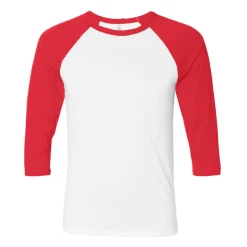 Bella+Canvas 3200 - Unisex 3/4-Sleeve Baseball T-Shirt