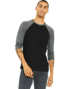 Bella+Canvas 3200 - Unisex 3/4-Sleeve Baseball T-Shirt