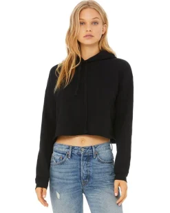 Bella+Canvas B7502 - Ladies Cropped Fleece Hoodie