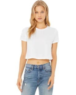 Bella+Canvas B8882 - Ladies Flowy Cropped T-Shirt