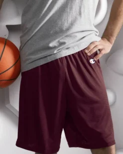 Champion 8731 - Champion Lightweight Poly Mesh Athletic Shorts