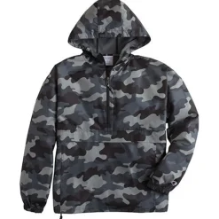 CHAMPION CO200C - Adult Packable Anorak Camo Jacket