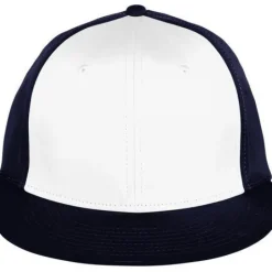 CHAMPION 4103NU - Adult Flat Bill Stretch Fit Hat