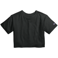 CHAMPION T435C - Girl's Cropped Cotton Tee