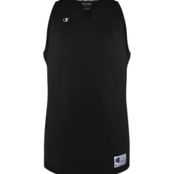 CHAMPION 3115TU - Classic Black and White Adult Sports Jersey