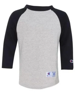 Champion T13Y - Youth Raglan Baseball T-Shirt
