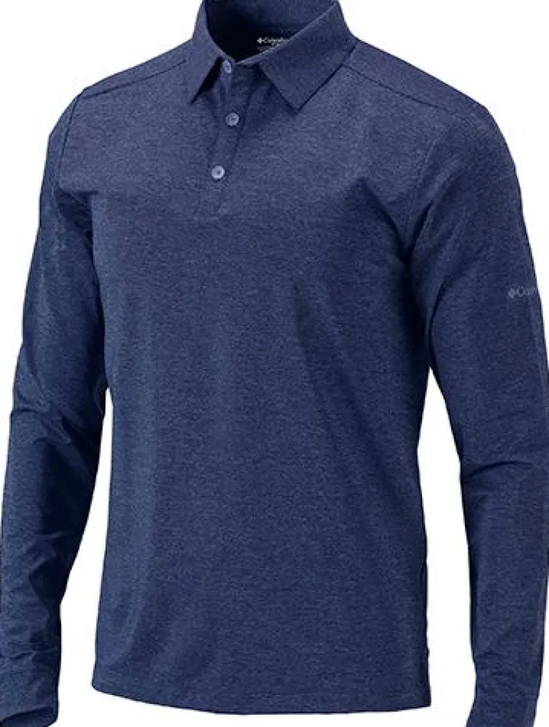 COLUMBIA GOLF 17F71MP - Adult Omni-Wick Pin High L/S Polo