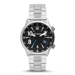 COLUMBIA TIMING CSC01-005 - Outbacker Watch: Black Dial/Stainless Steel