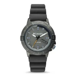 COLUMBIA TIMING CSC03-003 - Peak Patrol Watch: Gray Dial/Gray Silicone