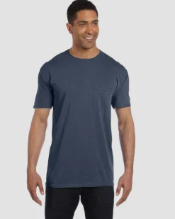 Comfort Colors 6030 - Garment Dyed Short Sleeve Shirt with a Pocket
